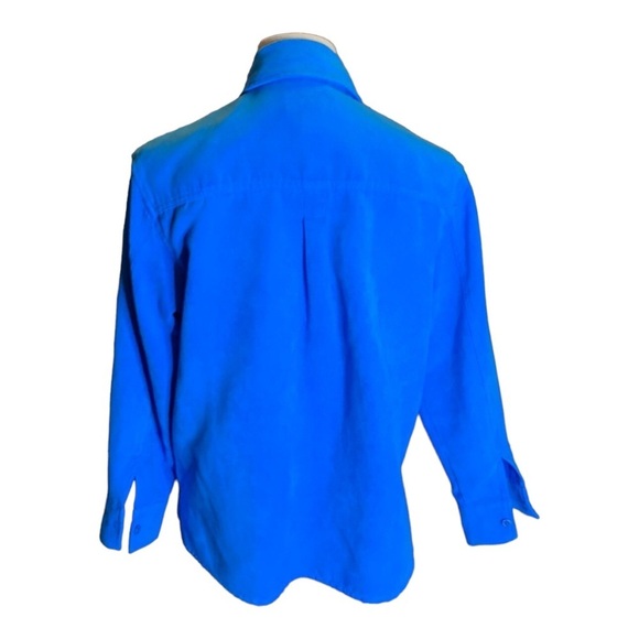 Gorgeous Electric Blue Draper’s & Damon Buttoned Down - Picture 2 of 4